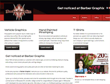 Tablet Screenshot of barbergraphix.net
